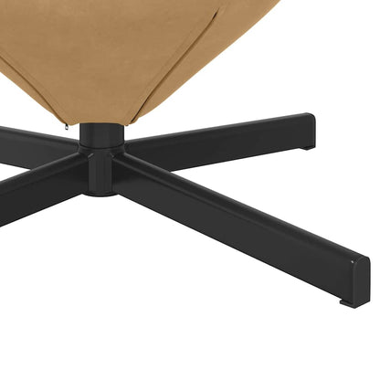 Poltrona uovo Marrone 63 x 73 x 90 cm Velluto