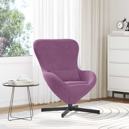 Poltrona uovo Viola Velluto