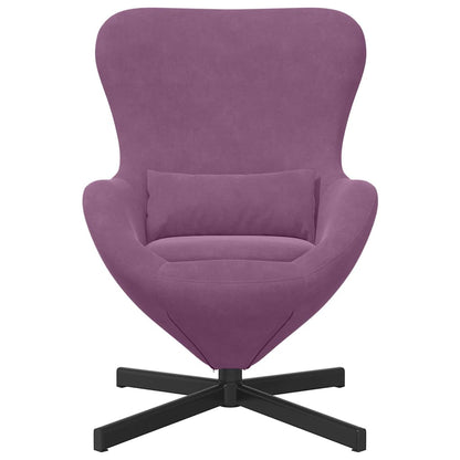 Poltrona uovo Viola Velluto