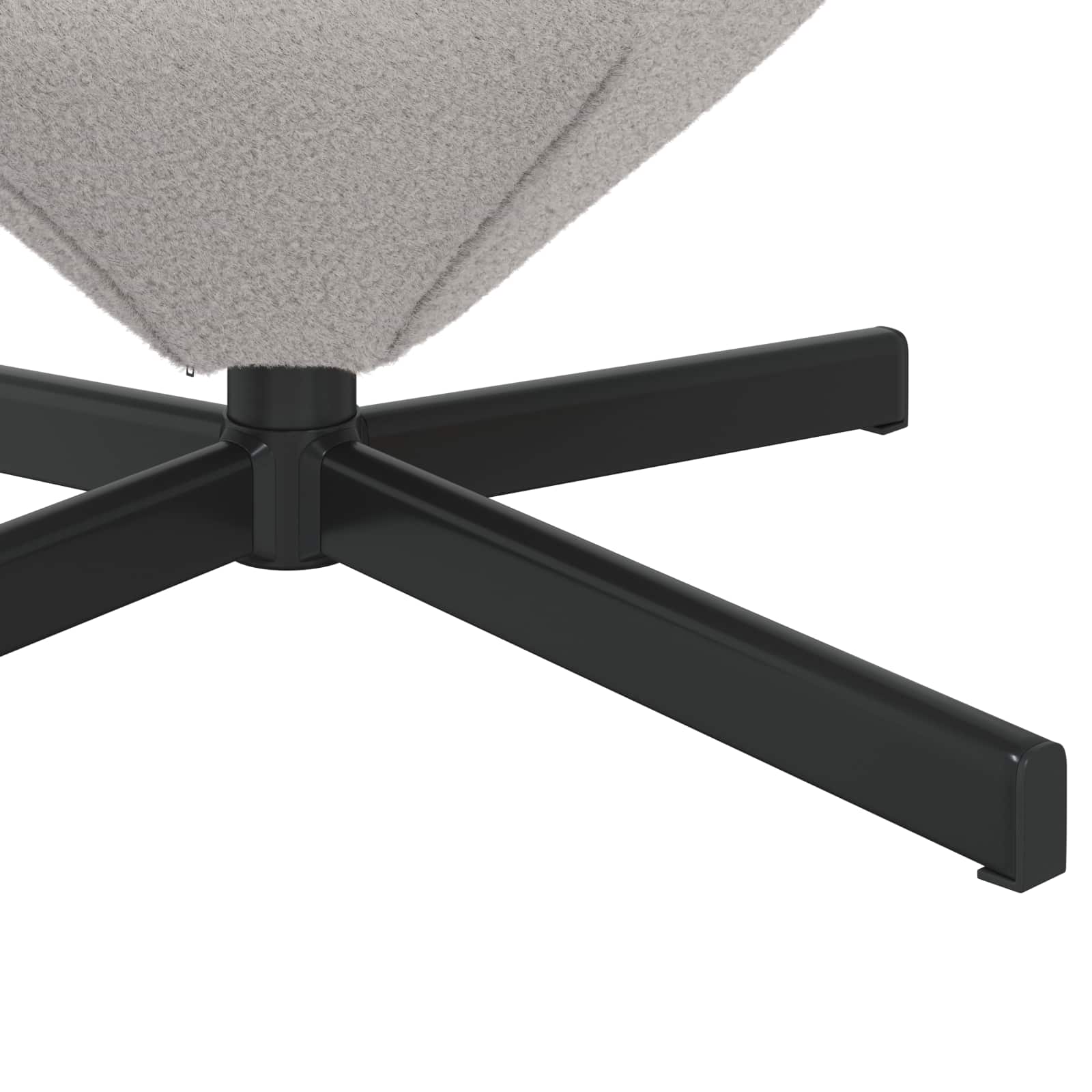 Poltrona uovo Grigio chiaro 63 x 73 x 90 cm Tessuto | homemem39
