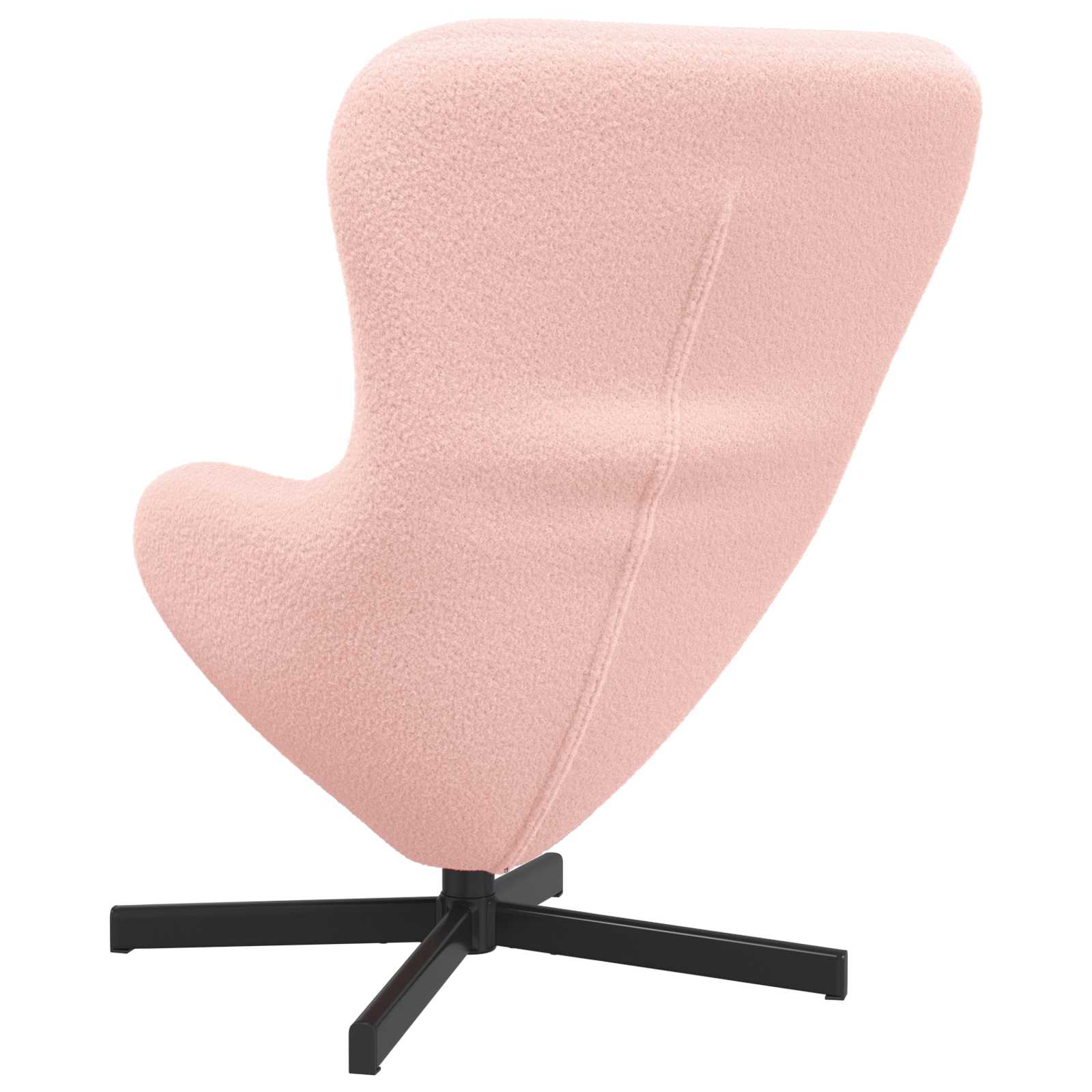 Poltrona uovo Rosa 63 x 73 x 90 cm Tessuto | homemem39