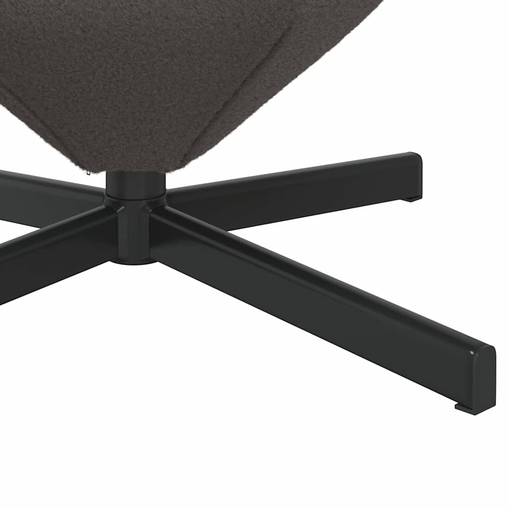 Poltrona uovo Grigio scuro 63 x 73 x 90 cm Tessuto