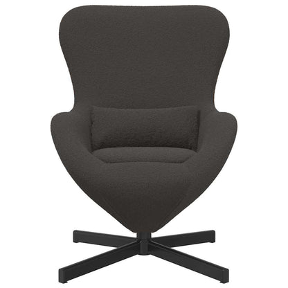 Poltrona uovo Grigio scuro 63 x 73 x 90 cm Tessuto