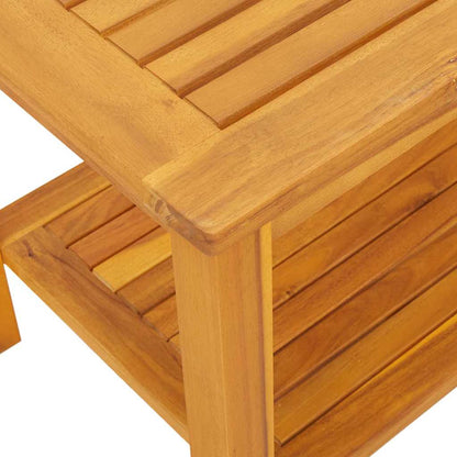Tavolo laterale Olio Naturale 70 x 40 x 45 cm | homemem39