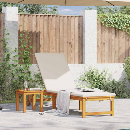 Lettino da sole 1-persona Marrone 53 x 202 x 89cm