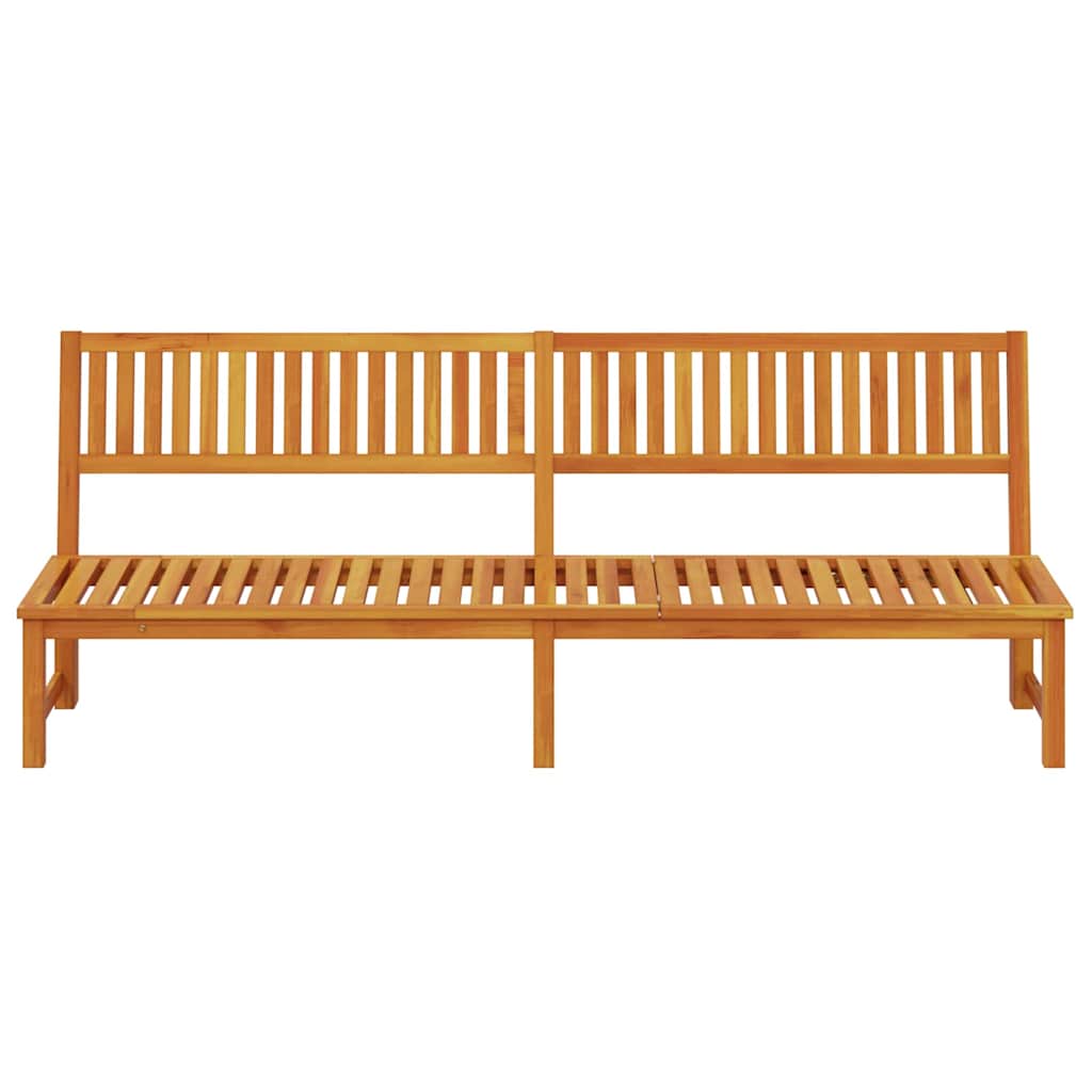 Lettino da sole 1-persona Marrone 200 x 57 x 75cm