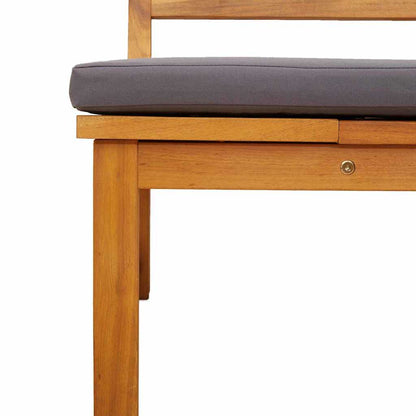 Lettino da sole 1-persona Marrone 200 x 57 x 75cm