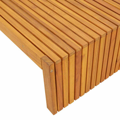 Lettino da sole 1-persona Marrone 200 x 55 x 94cm