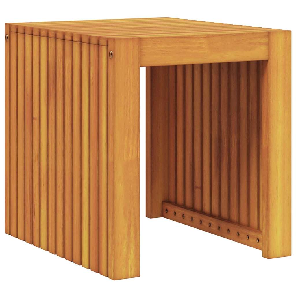 Tavolo laterale Marrone 43 x 36 x 40 cm Legno massello di teak