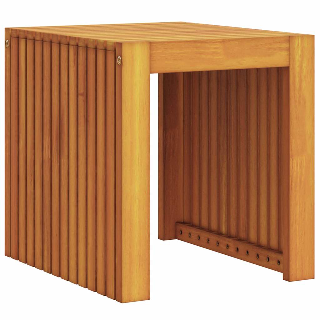 Tavolo laterale Marrone 43 x 36 x 40 cm Legno massello di teak