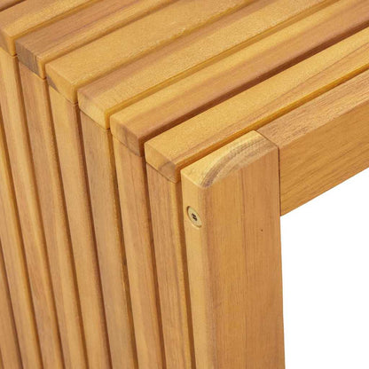 Tavolo laterale Olio Naturale 70 x 35 x 35 cm | homemem39