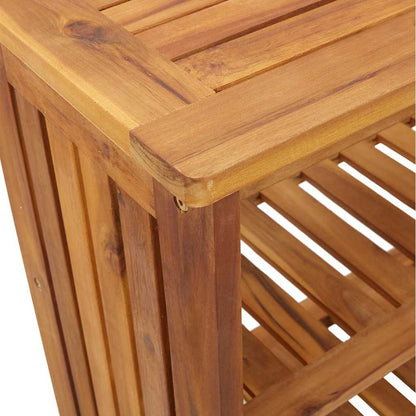 Mobiletto da Giardino con lo scaffale Marrone 75 x 35 x 70cm