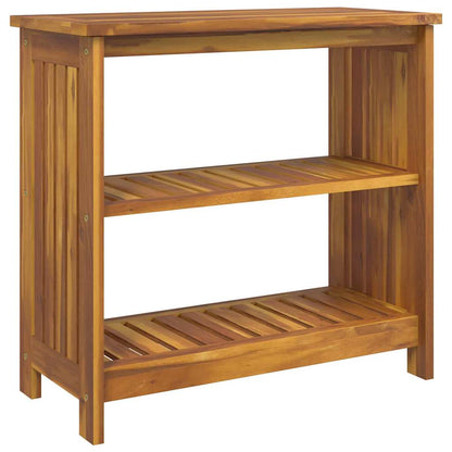 Mobiletto da Giardino con lo scaffale Marrone 75 x 35 x 70cm