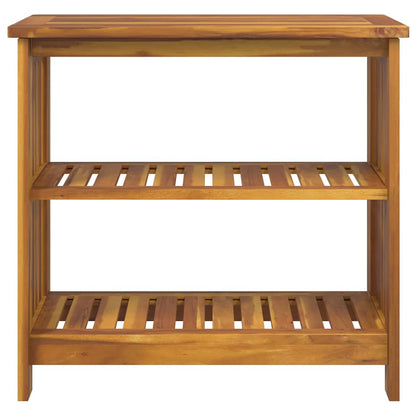 Mobiletto da Giardino con lo scaffale Marrone 75 x 35 x 70cm