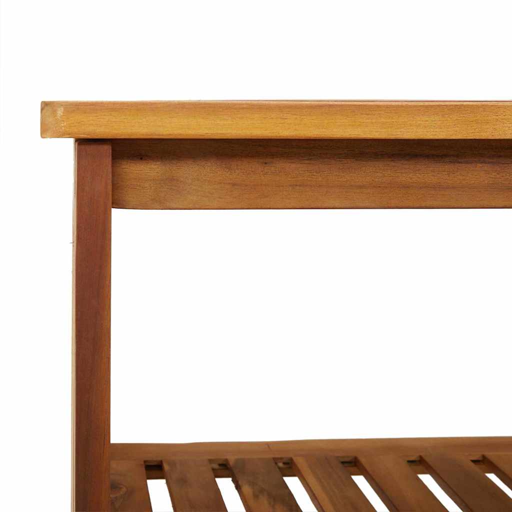 Mobiletto da Giardino con lo scaffale Marrone 90 x 40 x 90cm