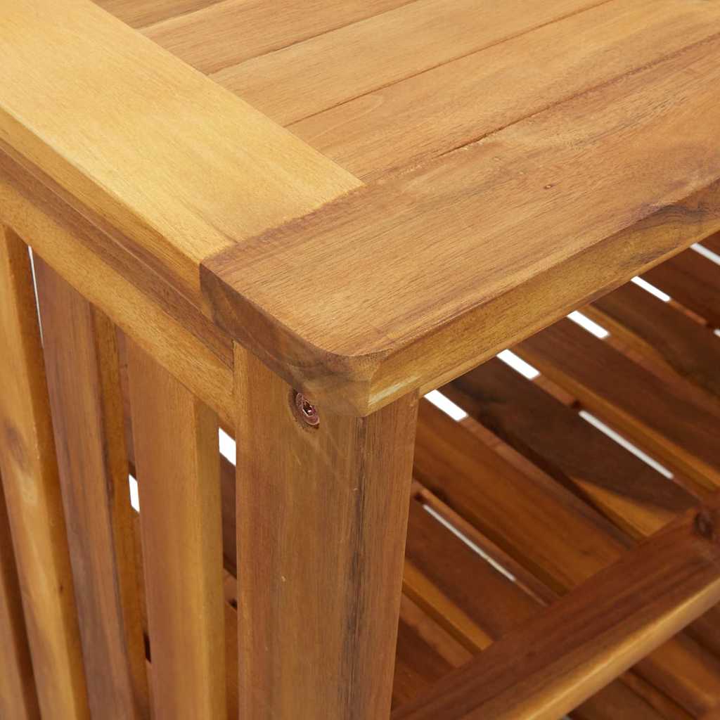 Mobiletto da Giardino con lo scaffale Marrone 90 x 40 x 90cm