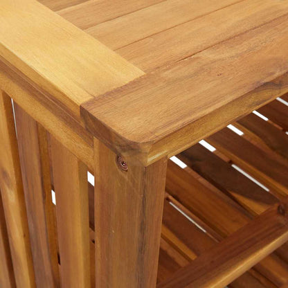 Mobiletto da Giardino con lo scaffale Marrone 90 x 40 x 90cm