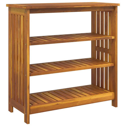 Mobiletto da Giardino con lo scaffale Marrone 90 x 40 x 90cm