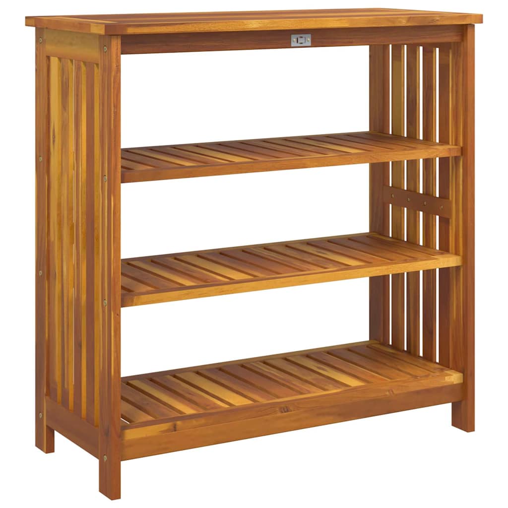 Mobiletto da Giardino con lo scaffale Marrone 90 x 40 x 90cm