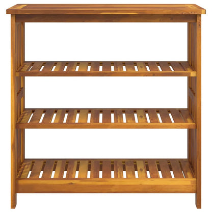 Mobiletto da Giardino con lo scaffale Marrone 90 x 40 x 90cm