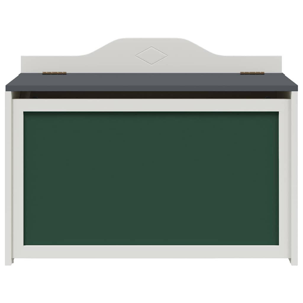 Scatola per Giocattoli Grigio e bianco 73 x 33 x 55 cm