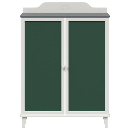 Mobile con Lavagna Grigio e Bianco 80 x 40 x 110 cm