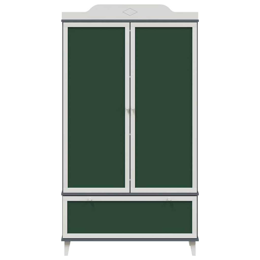 Armadio con Lavagna ROROS Grigio e Bianco 90 x 45 x 165 cm | homemem39