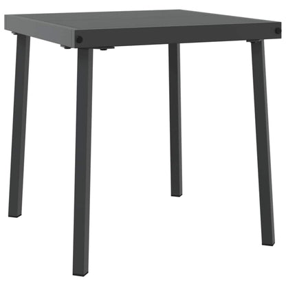 Lettino da Sole 3 pcs Nero 40 x 39 x 40.5cm polyrattan