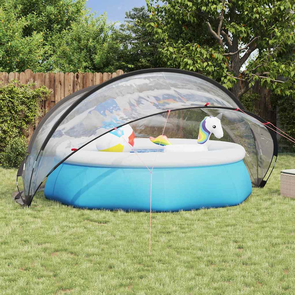 Dome Piscina 405 x 405 x 192 cm PVC Trasparente | homemem39