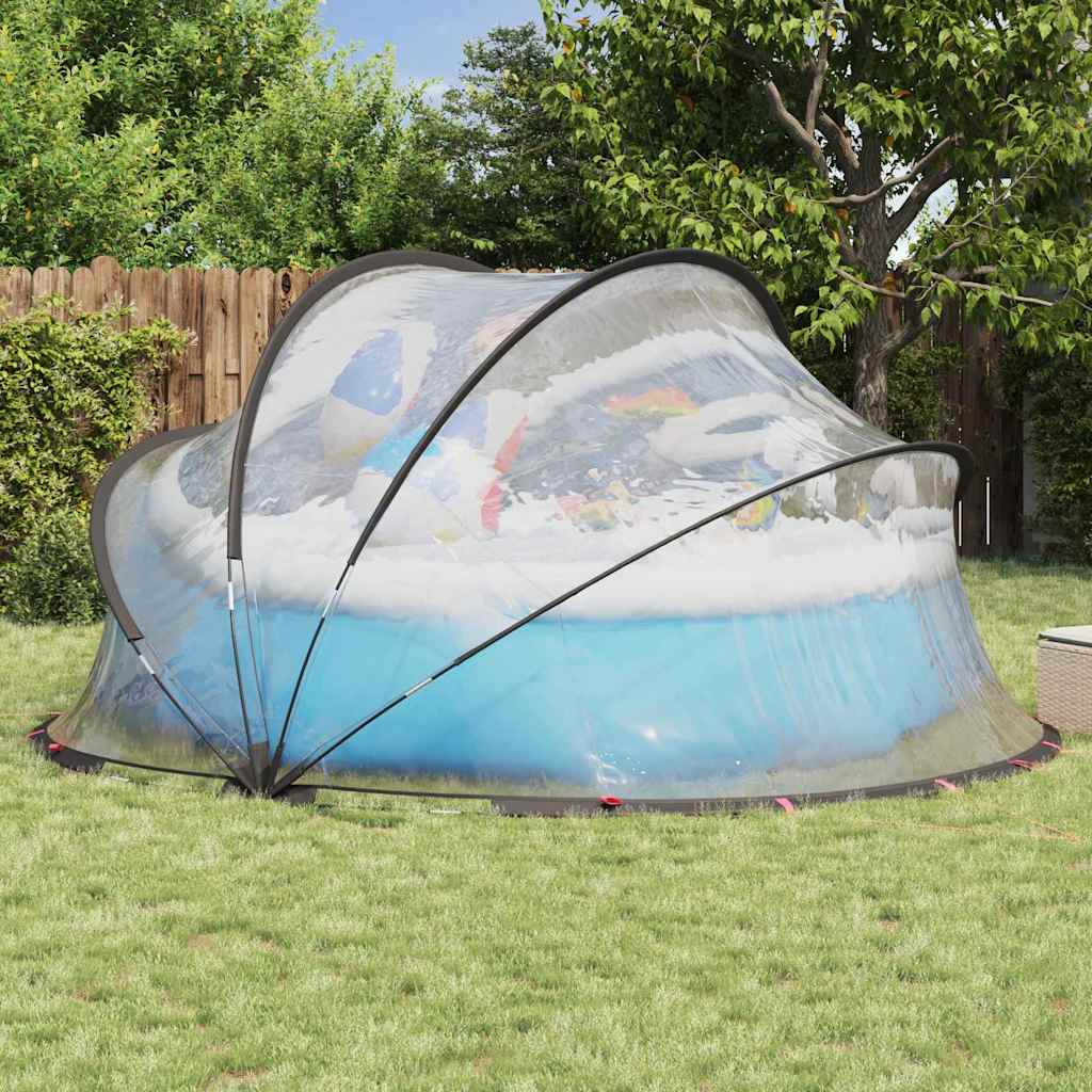Dome Piscina 405 x 405 x 192 cm PVC Trasparente | homemem39