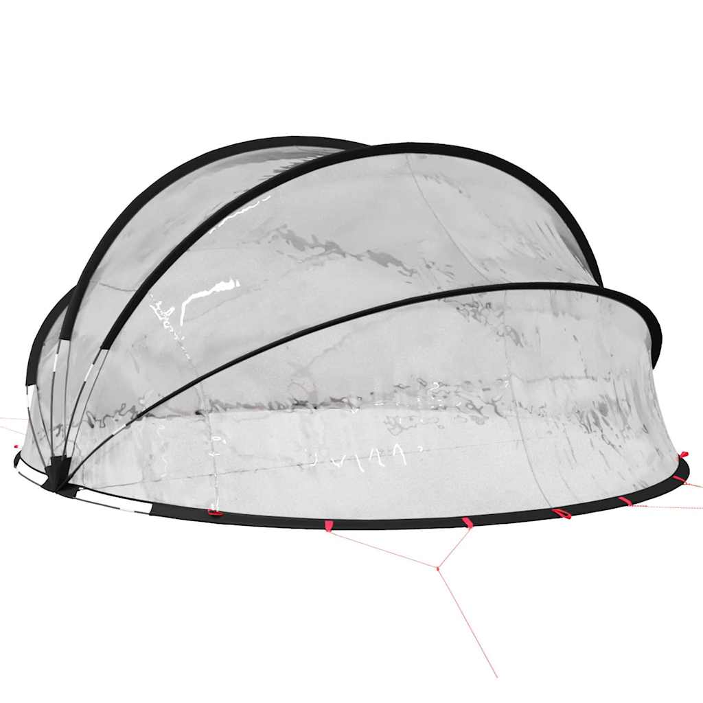Dome Piscina 405 x 405 x 192 cm PVC Trasparente | homemem39