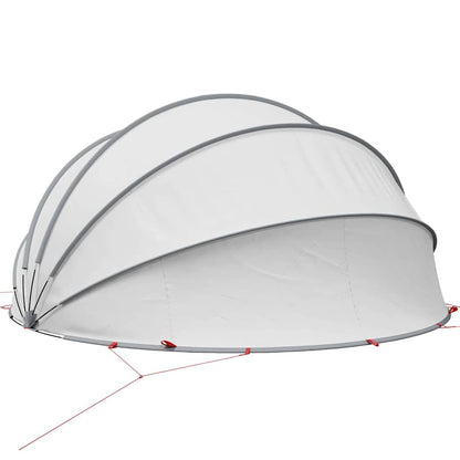 Dome Piscina Grigio e arancione 430 x 430 x 210 cm | homemem39