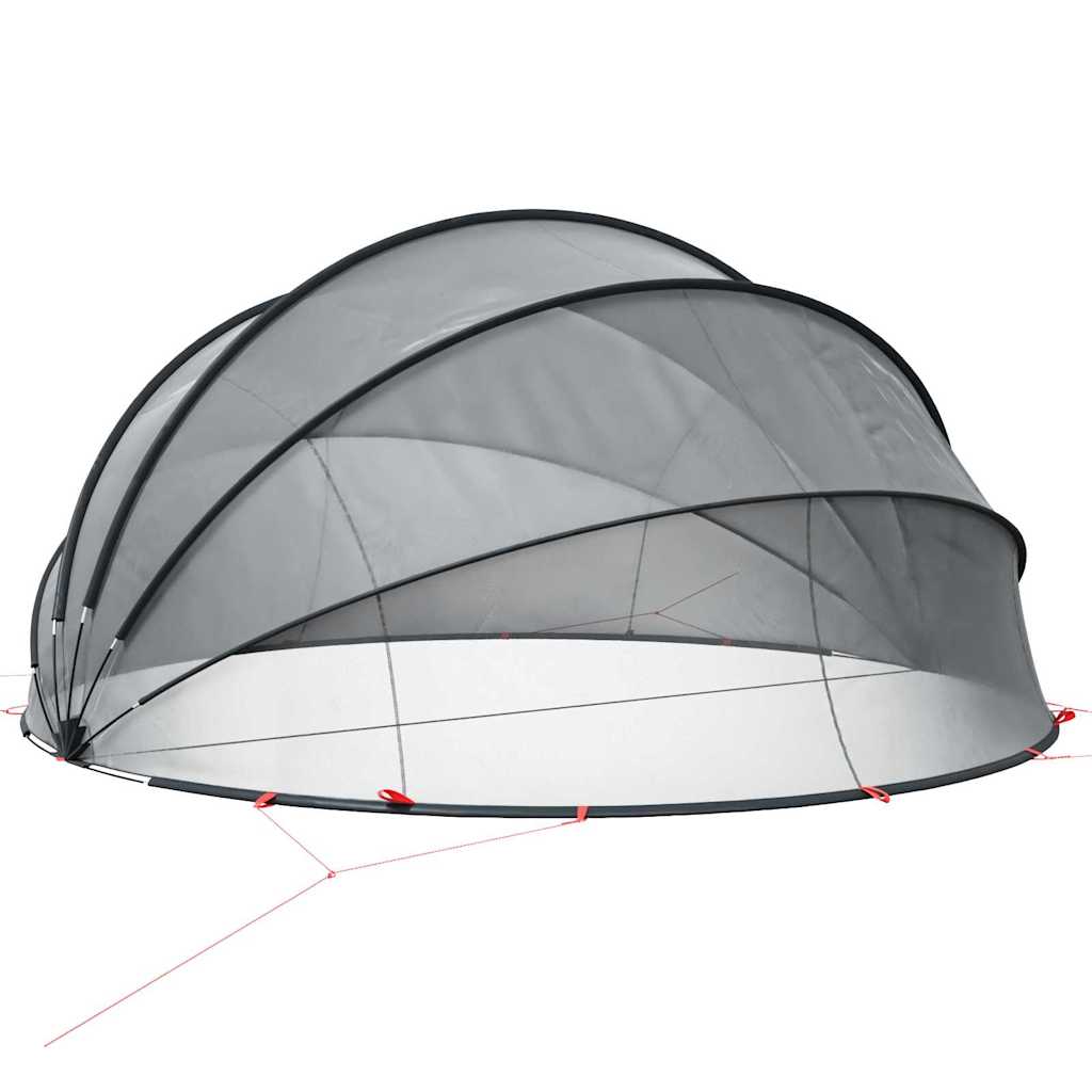 Dome Piscina Nero 430 x 430 x 210 cm | homemem39