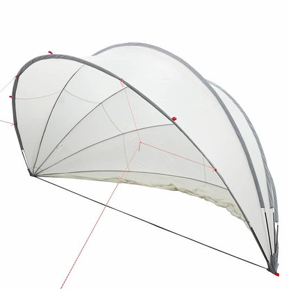 Dome Piscina Grigio e arancione 472 x 460 x 229 cm