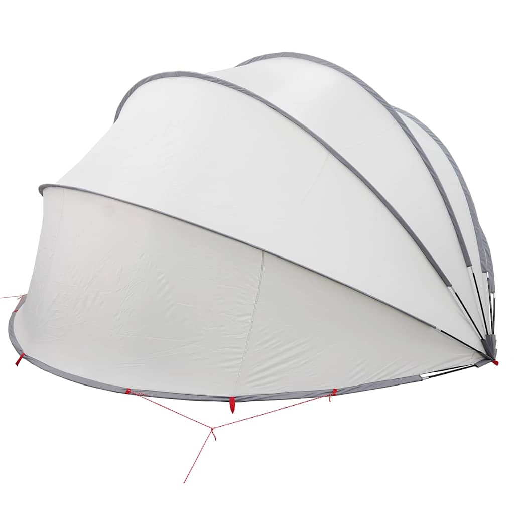 Dome Piscina Grigio e arancione 472 x 460 x 229 cm | homemem39