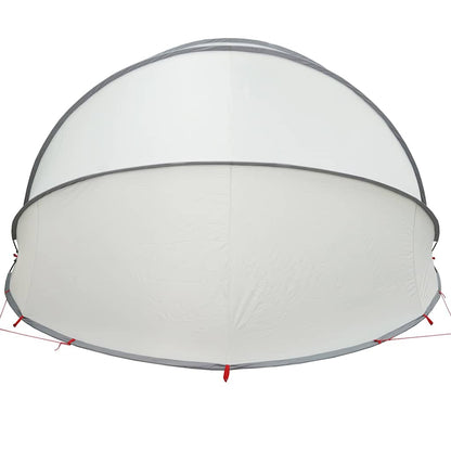 Dome Piscina Grigio e arancione 472 x 460 x 229 cm