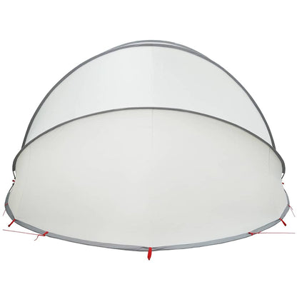 Dome Piscina Grigio e arancione 546 x 516 x 250 cm | homemem39