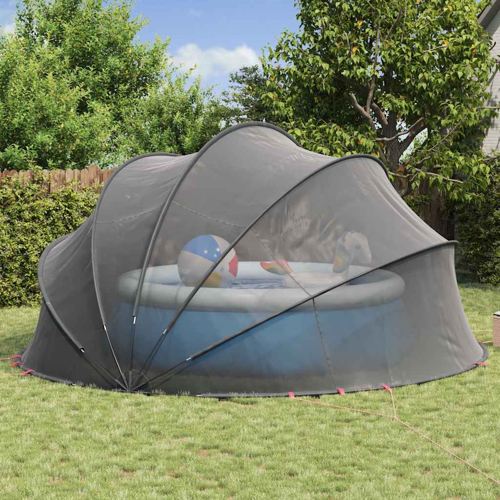 Dome Piscina 546 x 516 x 250 cm Nero | homemem39