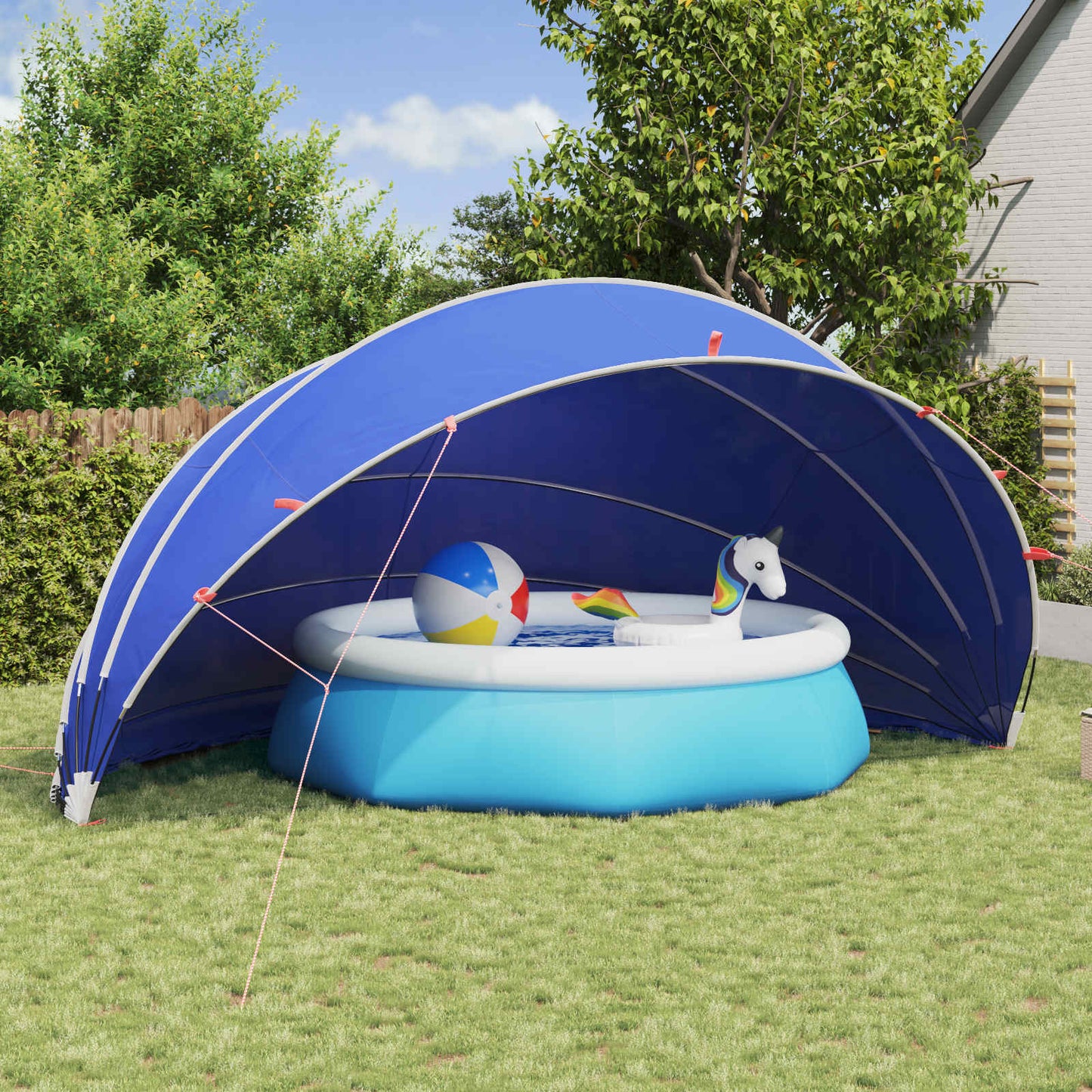 Dome Piscina Verde 592 x 590 x 275 cm