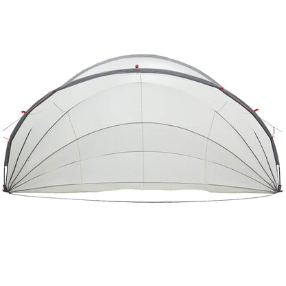 Dome Piscina Grigio e arancione 592 x 590 x 275 cm | homemem39