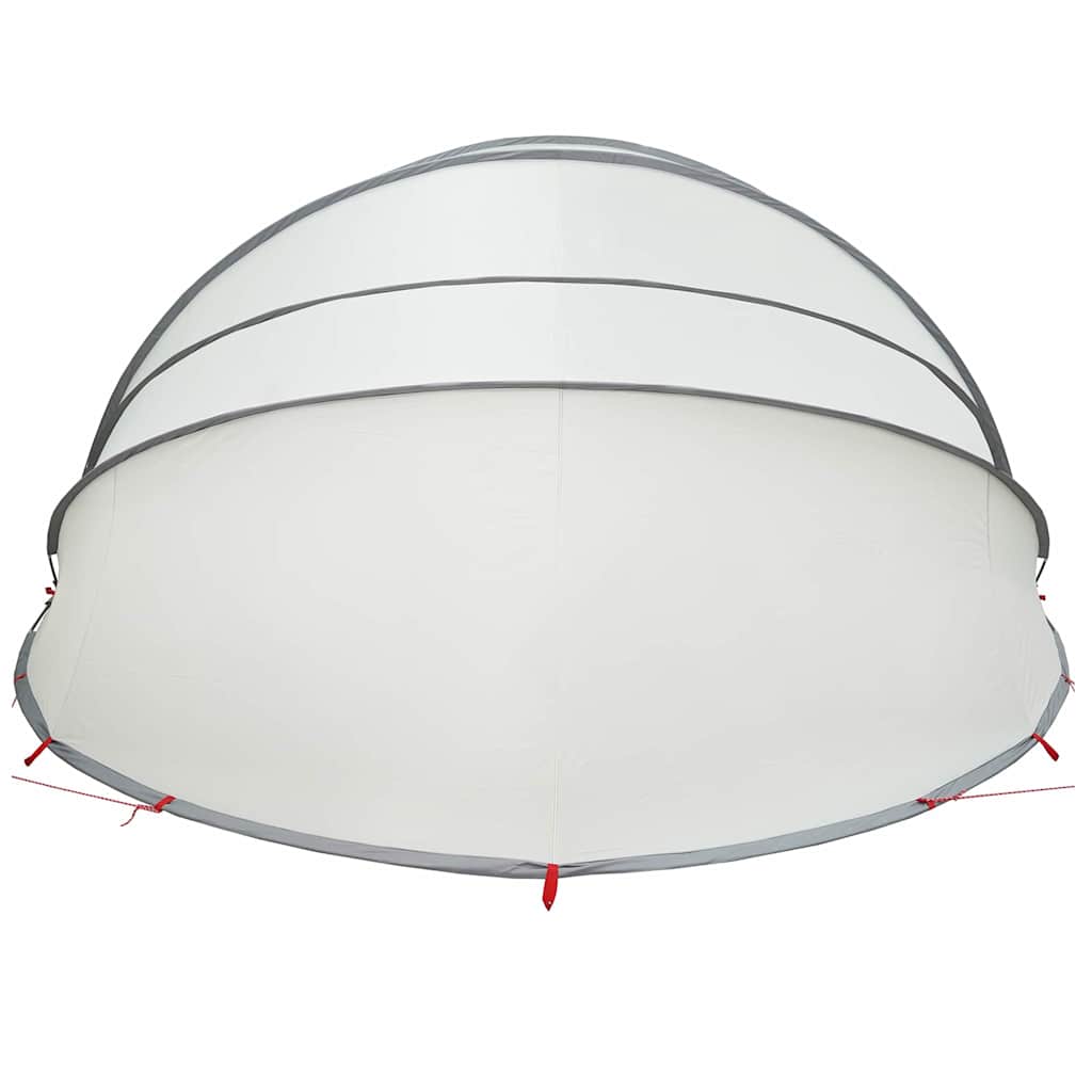 Dome Piscina Grigio e arancione 592 x 590 x 275 cm | homemem39