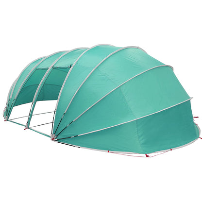 Tenda da piscina a cupola Blu 538 x 440 x 204 cm