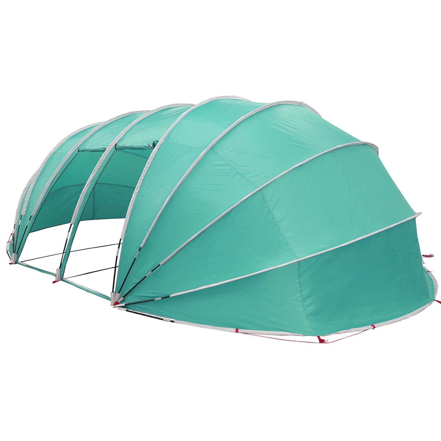 Tenda da piscina a cupola 538 x 440 x 204 cm Verde Mare