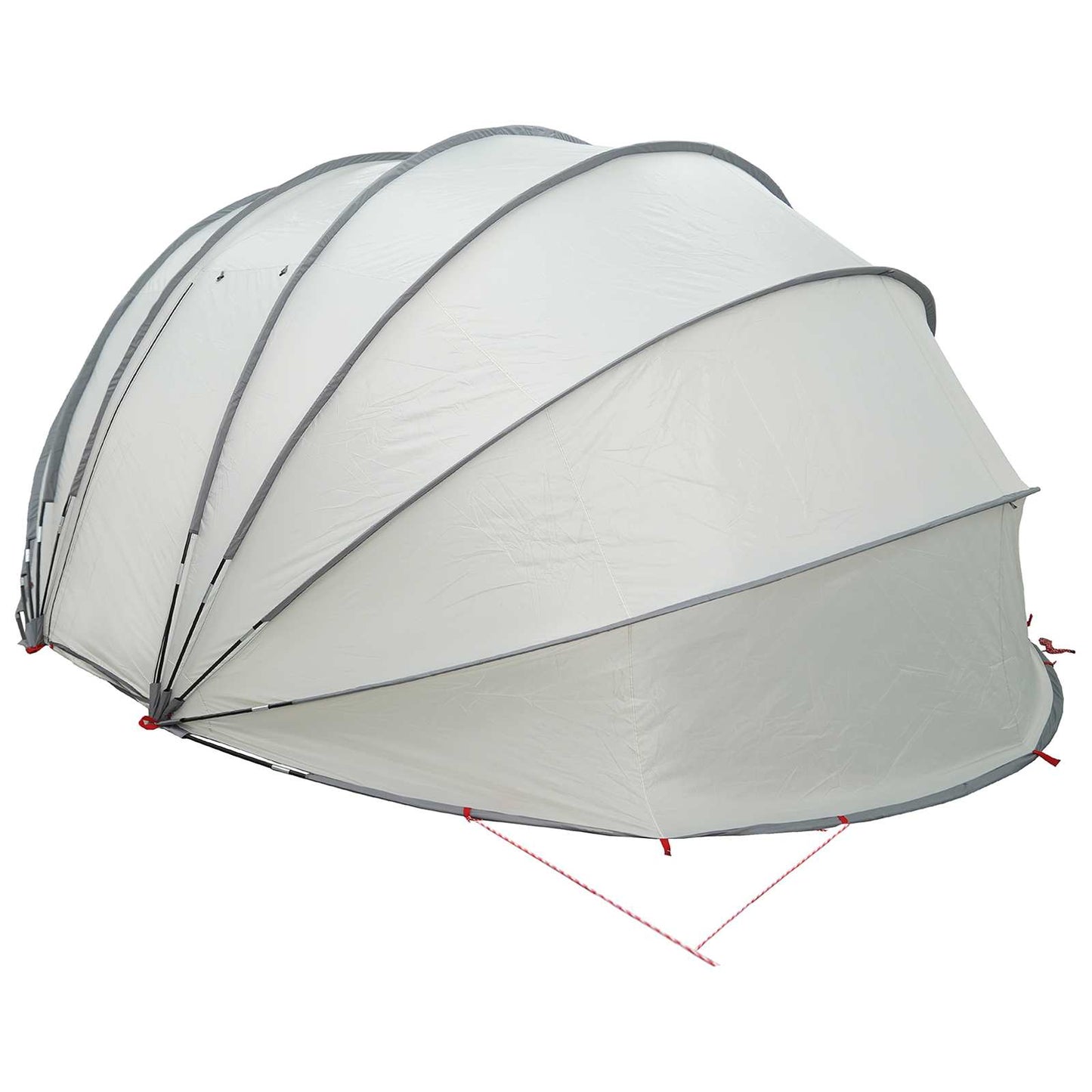 Tenda da piscina a cupola Grigio 538 x 440 x 204 cm | homemem39