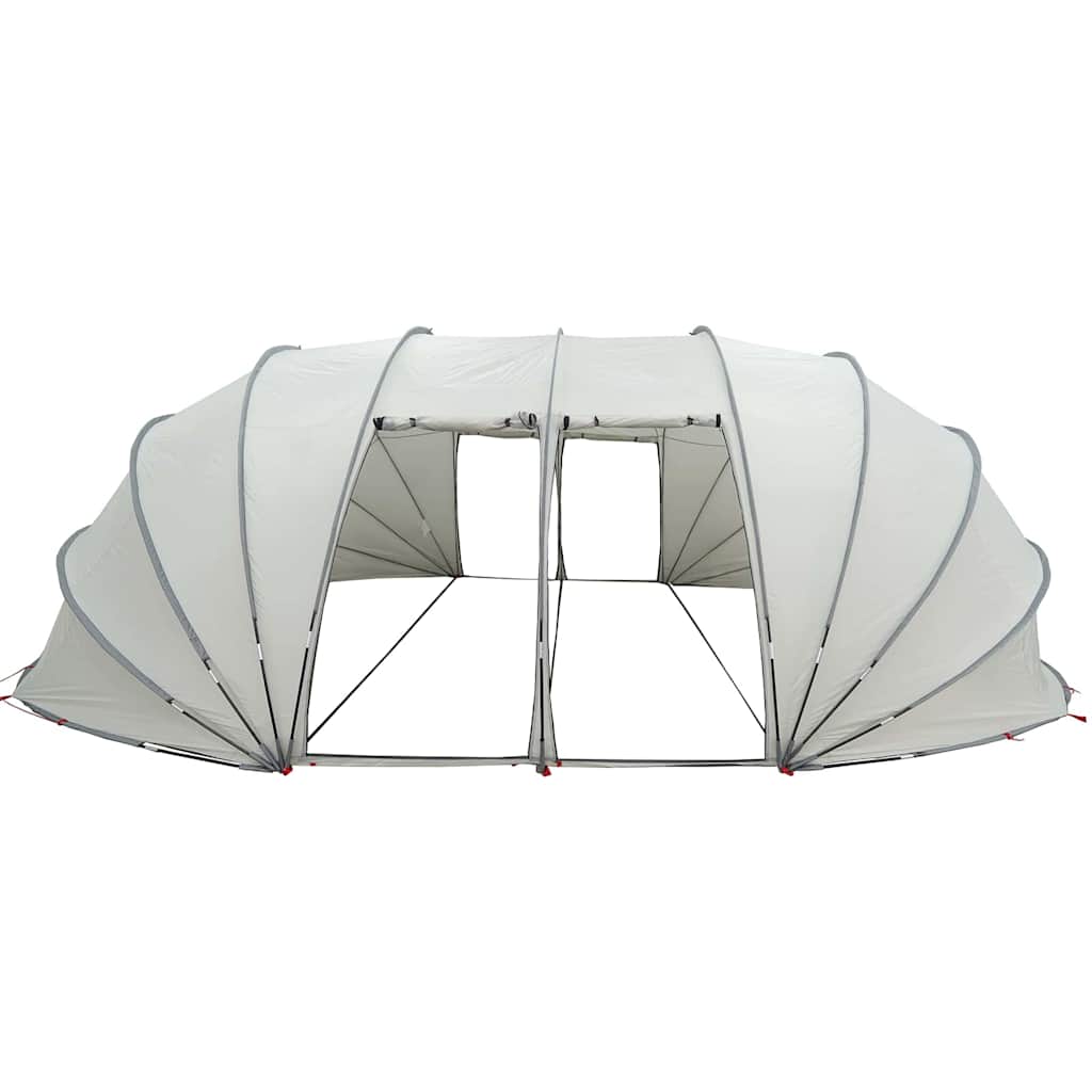 Tenda da piscina a cupola Grigio 538 x 440 x 204 cm | homemem39