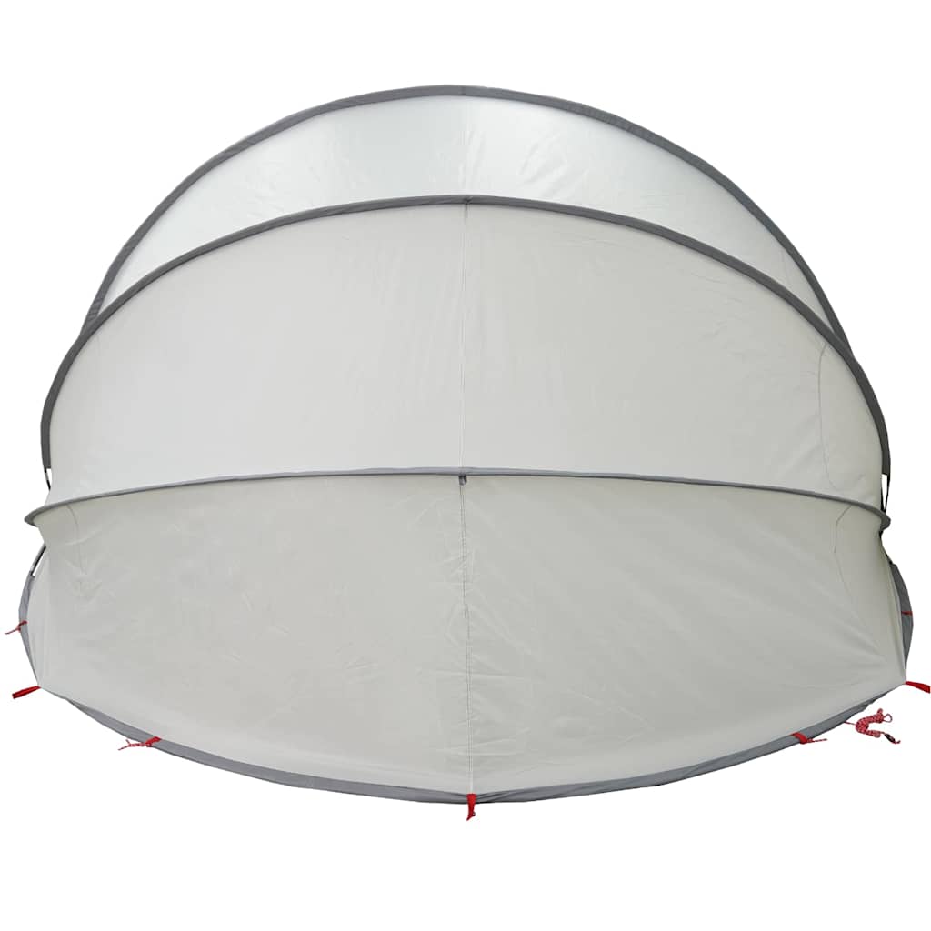 Tenda da piscina a cupola Grigio 538 x 440 x 204 cm | homemem39