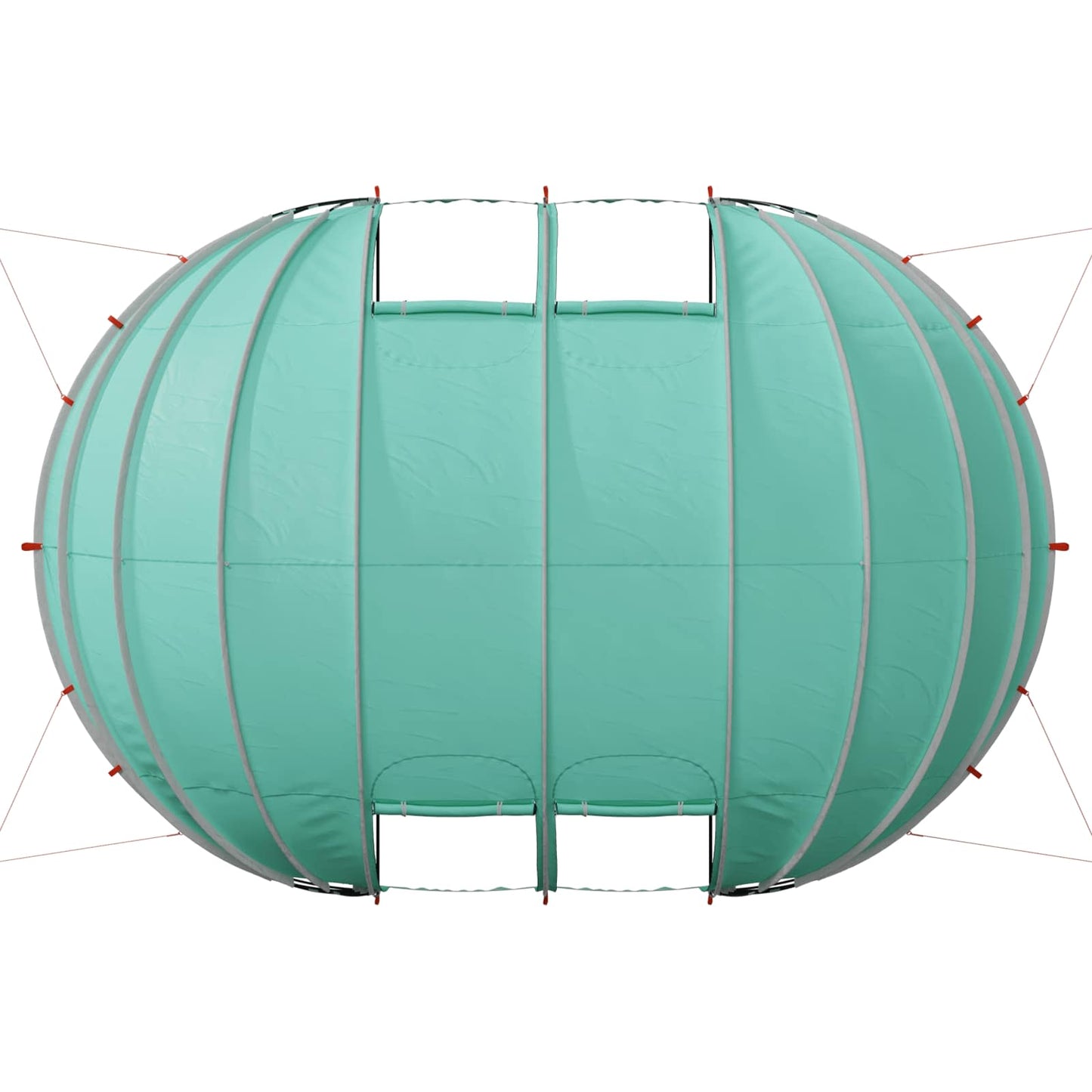 Tenda da piscina a cupola Blu 640 x 432 x 205 cm | homemem39