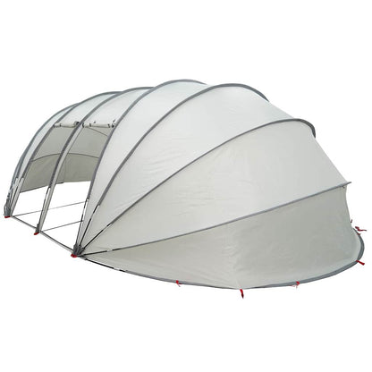 Tenda da piscina a cupola Grigio 640 x 432 x 205 cm | homemem39