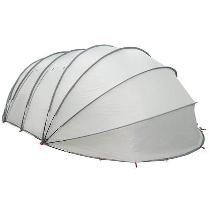Tenda da piscina a cupola Grigio 640 x 432 x 205 cm | homemem39