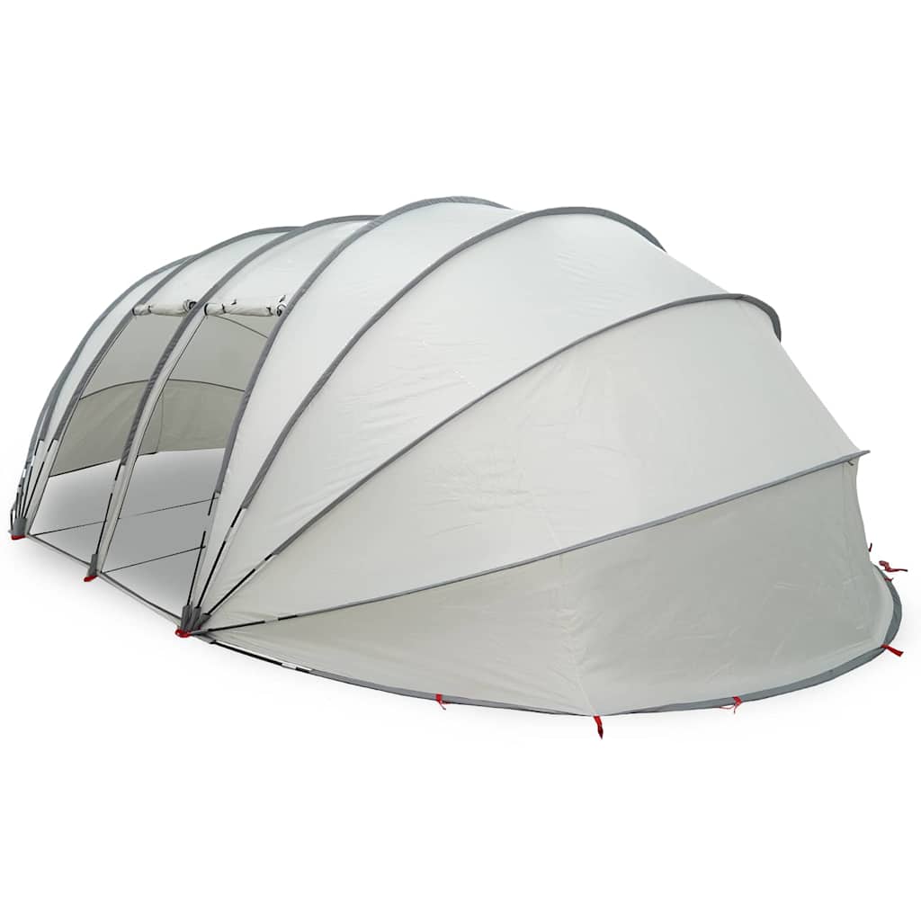 Tenda da piscina a cupola Grigio 640 x 432 x 205 cm | homemem39